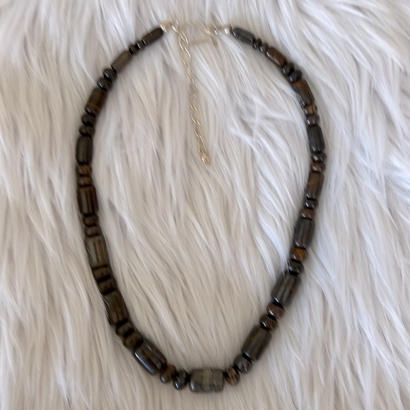 Jay King Mine Finds Brown Jasper Beaded Necklace - Picture 7 of 9